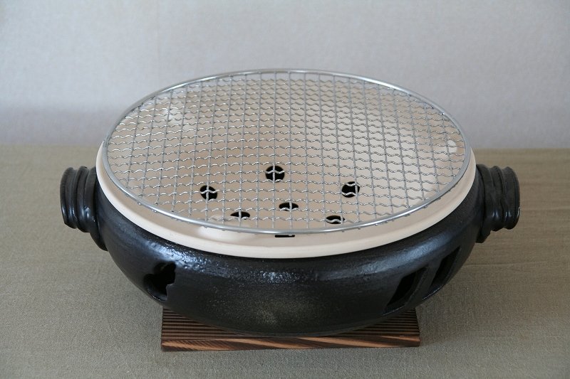 炭焼き 水コンロ 丸9号 - 三鈴陶器