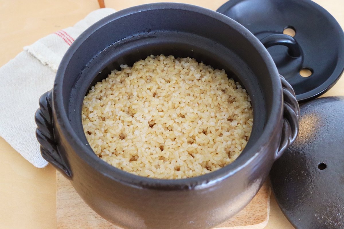 画像2: 玄米ごはん2合鍋 (2)