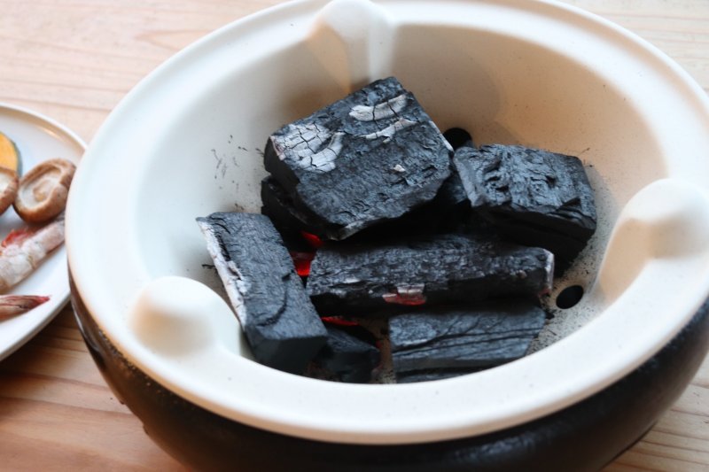 炭焼き 水コンロ 丸10号 - 三鈴陶器