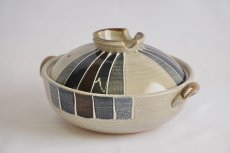 画像2: 一珍 十草（とくさ）土鍋 (2)