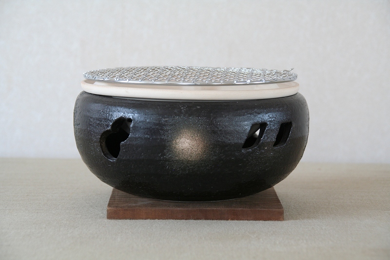 炭焼き 水コンロ 丸7号 - 三鈴陶器